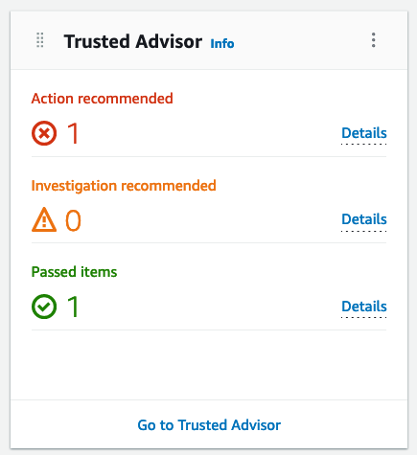 AWS Trusted Advisor Tool